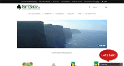 Desktop Screenshot of giftshop.ie